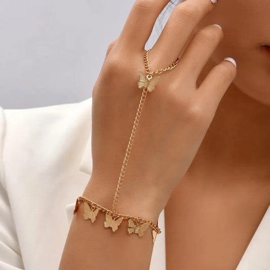 1 Pc Alloy Gold Plated bracelet set