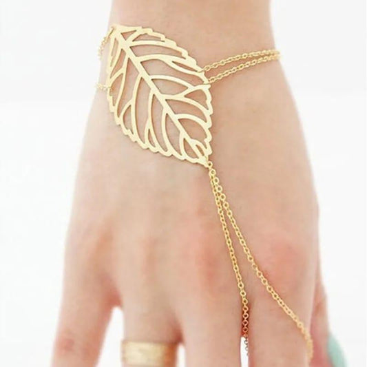 Pc Beautiful Leaf Bracelet