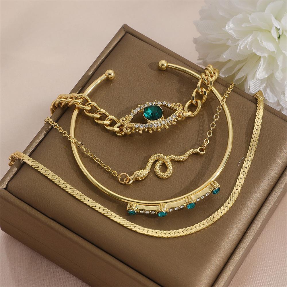 4 Pcs Gold Plated Charms