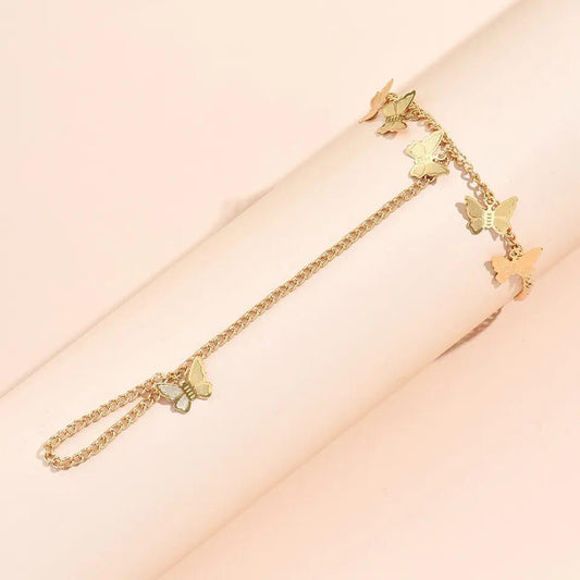 1 Pc Alloy Gold Plated bracelet set