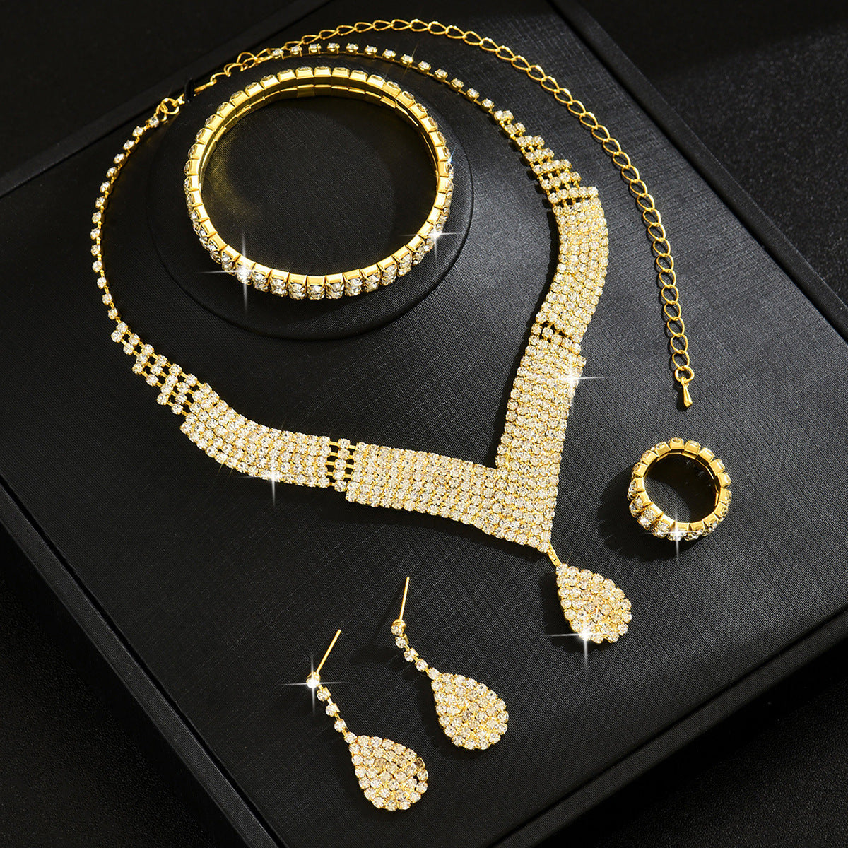 Cross-border High-grade Bride bracelet set