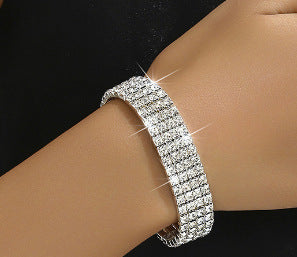 Cross-border High-grade Bride bracelet set