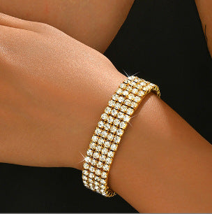 Cross-border High-grade Bride bracelet set